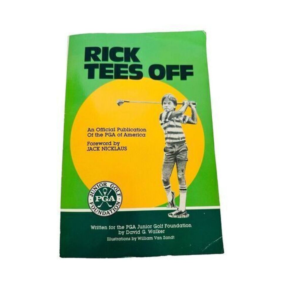 Rick Tees Off A PGA Junior Golf Foundation America Publication David G Walker
